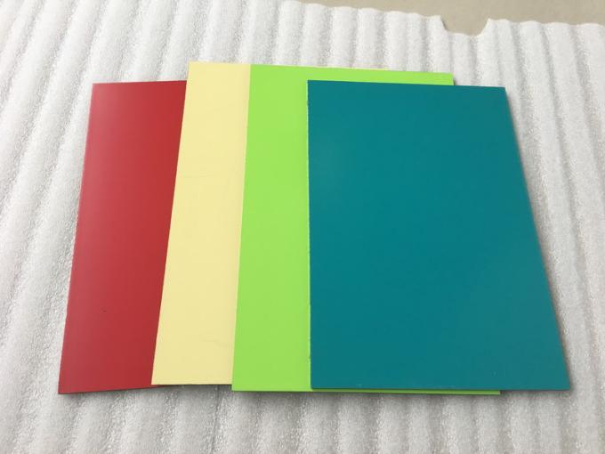 Plat composé en aluminium de diverses couleurs imperméable avec la peinture nanoe de PVDF