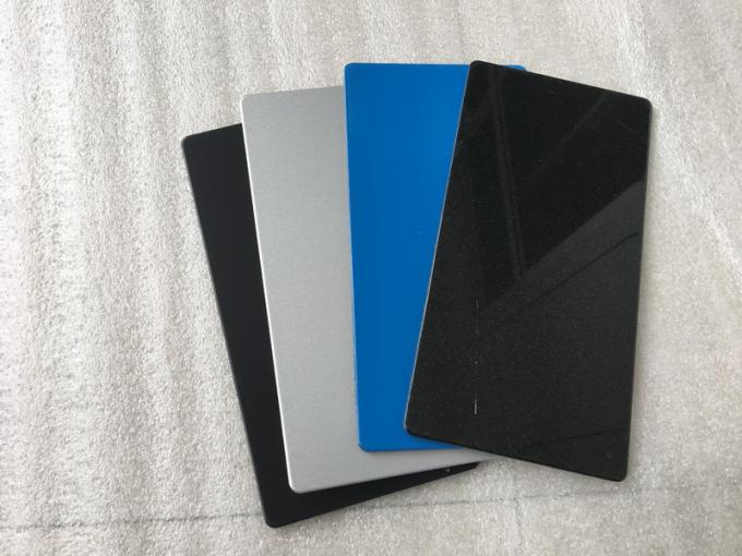 Surface douce panneau composé en aluminium argenté/pourpre ACP pour la décoration de mur