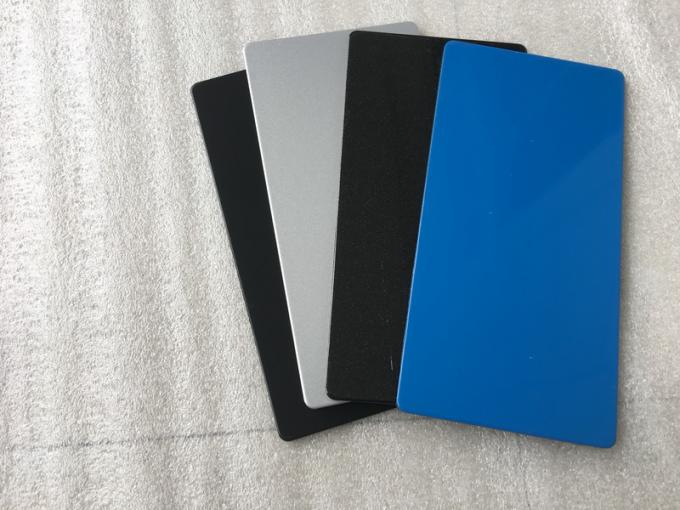 Surface douce panneau composé en aluminium argenté/pourpre ACP pour la décoration de mur